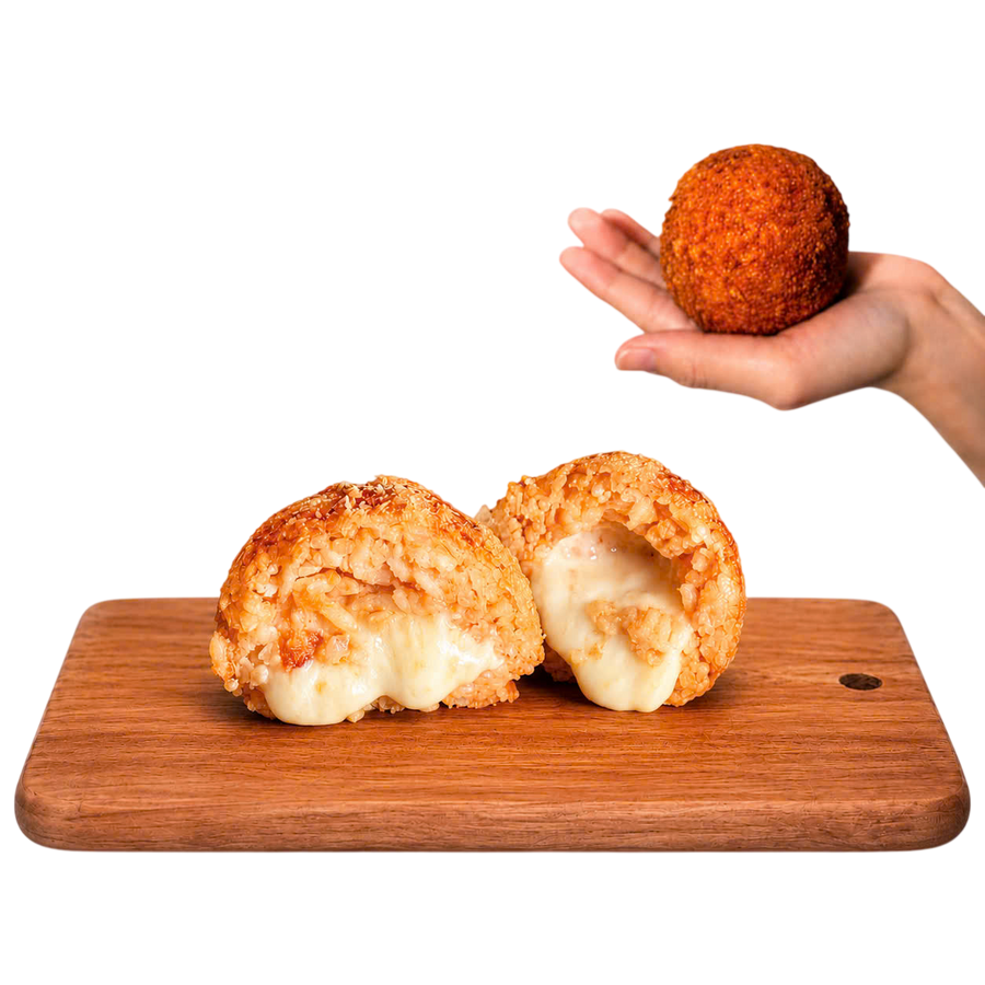 Arancini with italian cheeses (1 piece)