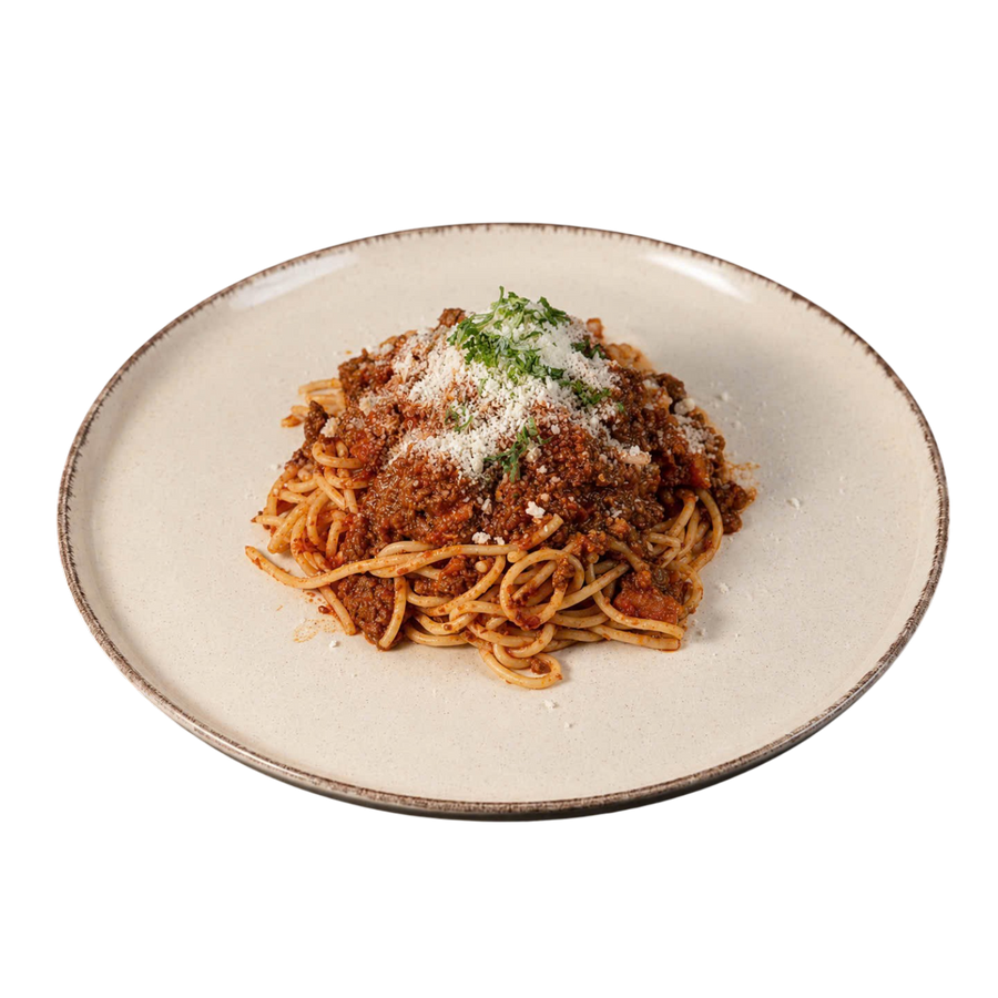 Pasta with bolognese sauce