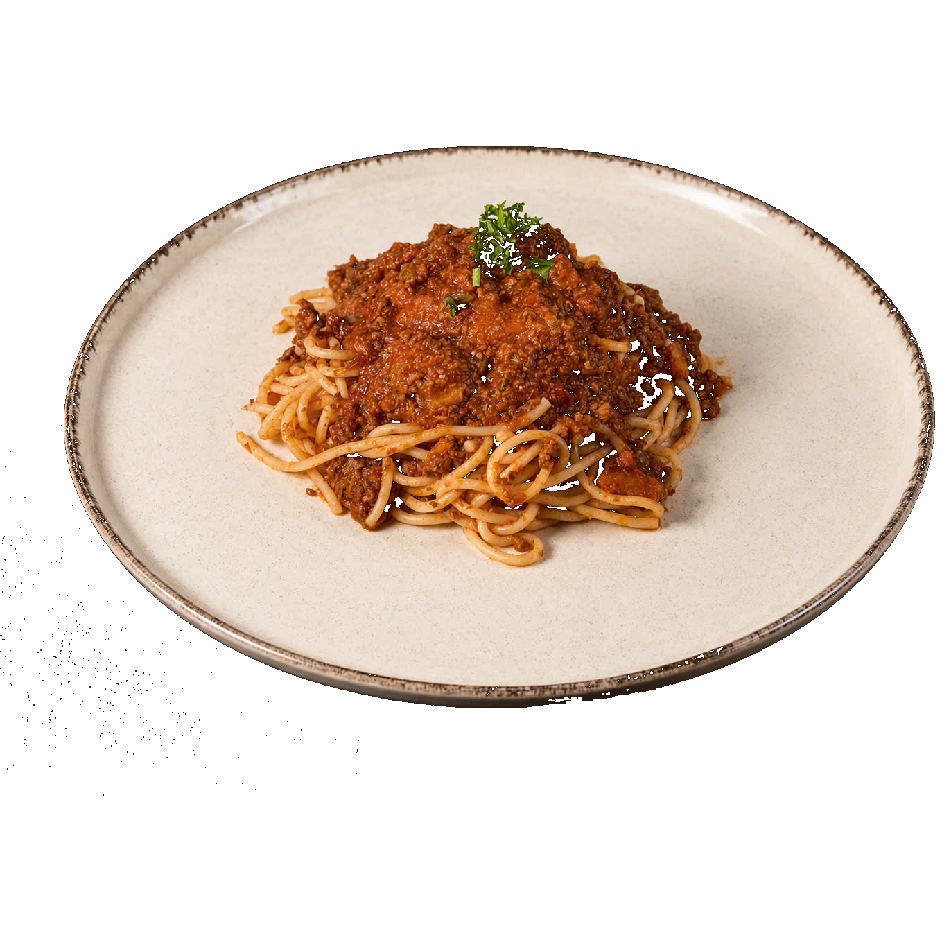 Pasta with bolognese sauce