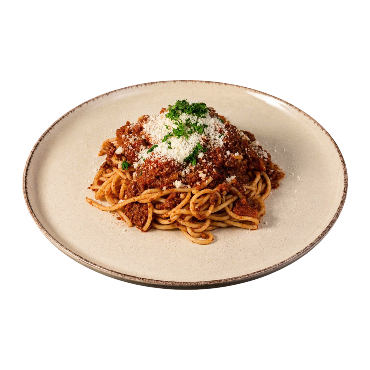 Pasta with bolognese sauce