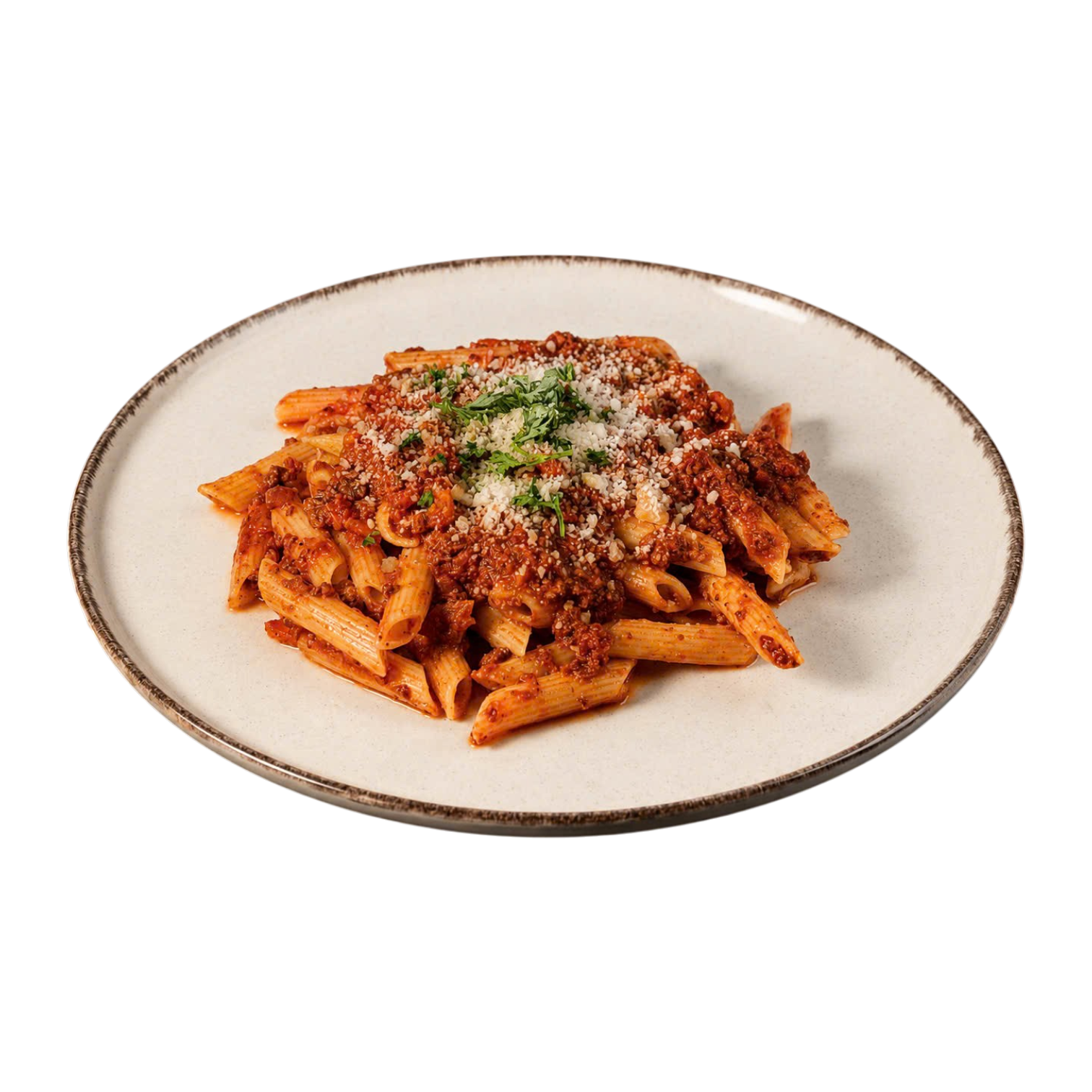 Pasta with bolognese sauce