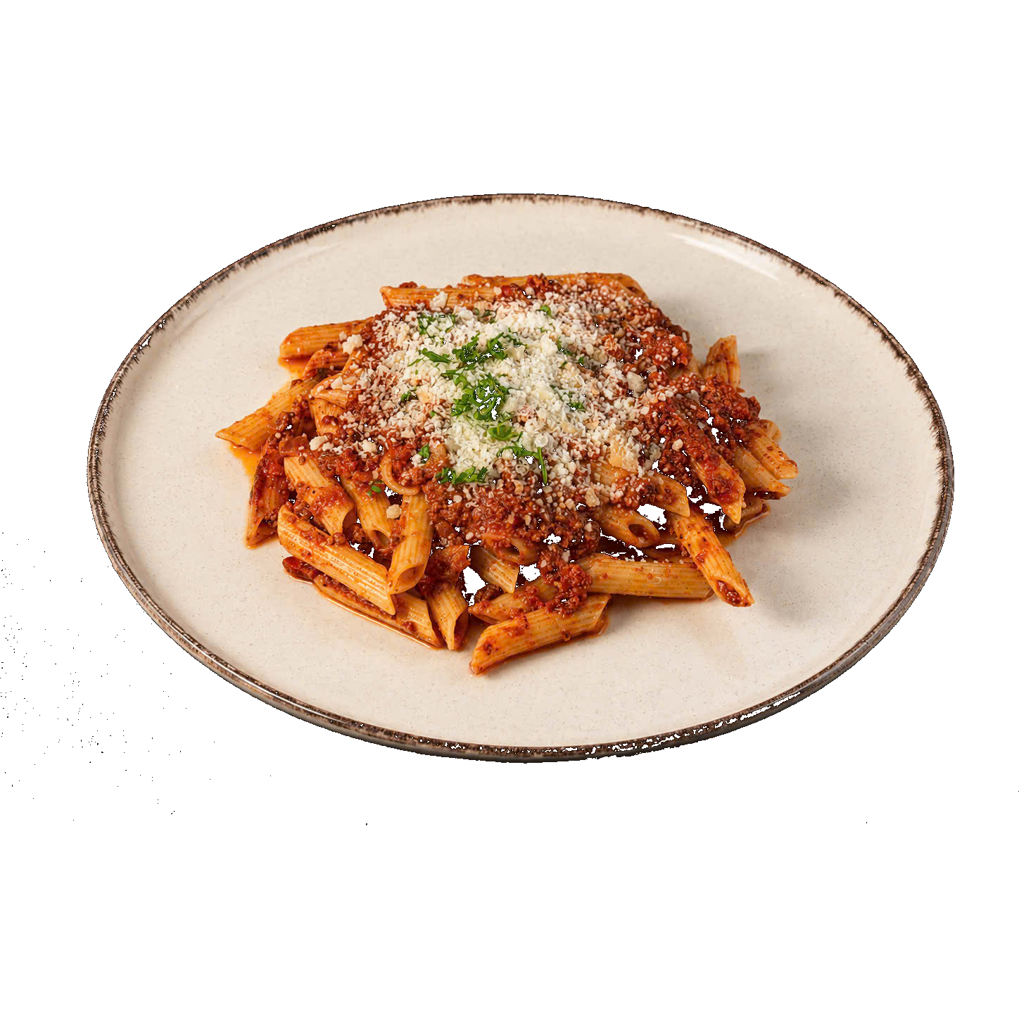Pasta with bolognese sauce
