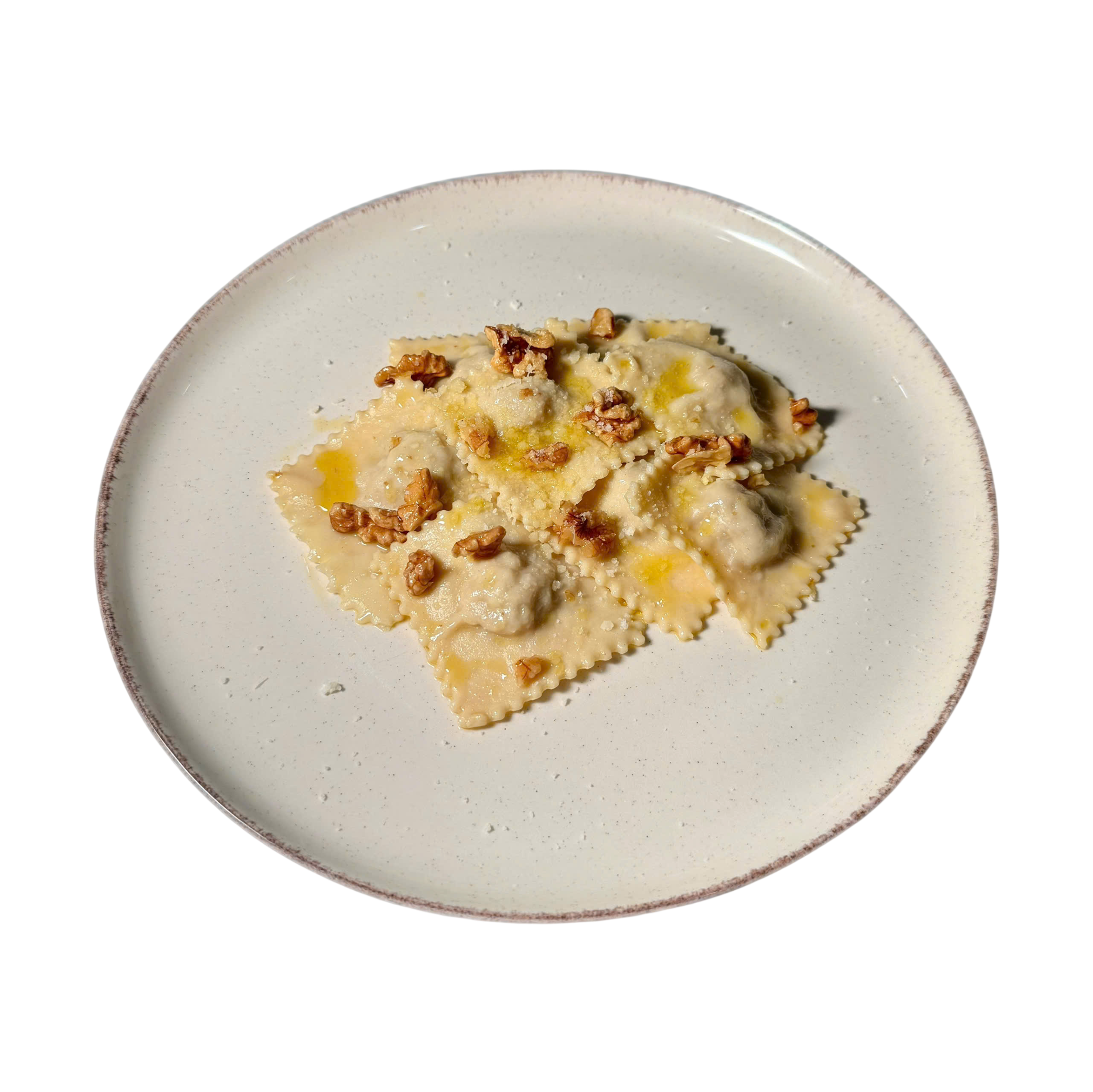 Meat Ravioli with Sage Butter Sauce